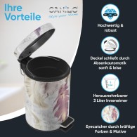 Kosmetikeimer Federn 3 Liter