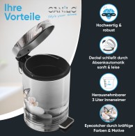 Kosmetikeimer Vanesa 3 Liter