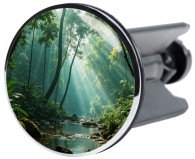 Waschbeckenstöpsel Rainforest