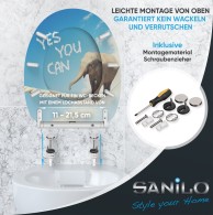 WC-Sitz mit Absenkautomatik und Schnellverschluss Yes you can - Premium Toilettendeckel direkt vom Hersteller