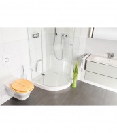 WC-Sitz mit Absenkautomatik Bambus - Premium Toilettendeckel direkt vom Hersteller