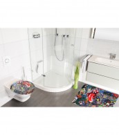 WC-Sitz mit Absenkautomatik Graffiti - Premium Toilettendeckel direkt vom Hersteller