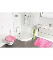 WC-Sitz Pink Flower - Premium Toilettendeckel direkt vom Hersteller