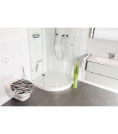 WC-Sitz mit Absenkautomatik Zebra Look - Premium Toilettendeckel direkt vom Hersteller