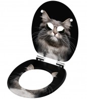 WC-Sitz Cool Cat - Premium Toilettendeckel direkt vom Hersteller