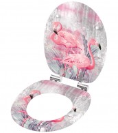 WC-Sitz mit Absenkautomatik Flamingo 2 - Premium Toilettendeckel direkt vom Hersteller