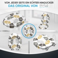 WC-Sitz mit Absenkautomatik Ginkgo - Premium Toilettendeckel direkt vom Hersteller