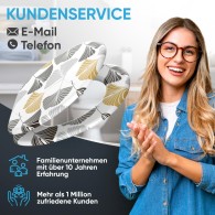 WC-Sitz mit Absenkautomatik Ginkgo - Premium Toilettendeckel direkt vom Hersteller