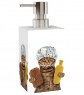 Seifenspender Shower Cat