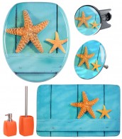 6-teiliges Badezimmer Set Starfish