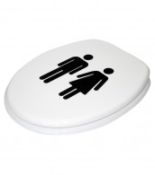 WC-Sitz mit Absenkautomatik Unisex - Premium Toilettendeckel direkt vom Hersteller