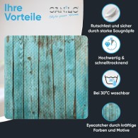 Badematte Lumber 53 x 53 cm