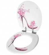 WC-Sitz mit Absenkautomatik Schuh - Premium Toilettendeckel direkt vom Hersteller
