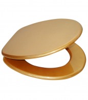 WC-Sitz Glitzer Gold - Premium Toilettendeckel direkt vom Hersteller