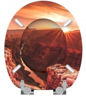6-teiliges Badezimmer Set Grand Canyon