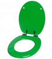 WC-Sitz mit Absenkautomatik Grün