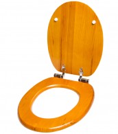 WC-Sitz mit Absenkautomatik Holz - Premium Toilettendeckel direkt vom Hersteller