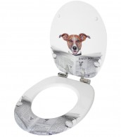 WC-Sitz mit Absenkautomatik Newspaper - Premium Toilettendeckel direkt vom Hersteller
