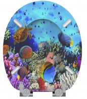 WC-Sitz mit Absenkautomatik Ocean - Premium Toilettendeckel direkt vom Hersteller