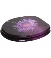 WC-Sitz mit Absenkautomatik Purple Dust - Premium Toilettendeckel direkt vom Hersteller