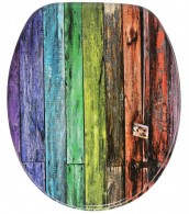 6-teiliges Badezimmer Set Rainbow