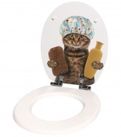WC-Sitz mit Absenkautomatik Shower Cat - Premium Toilettendeckel direkt vom Hersteller
