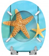 WC-Sitz mit Absenkautomatik Starfish - Premium Toilettendeckel direkt vom Hersteller