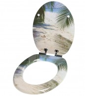 WC-Sitz mit Absenkautomatik Beach - Premium Toilettendeckel direkt vom Hersteller