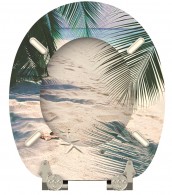 WC-Sitz mit Absenkautomatik Beach - Premium Toilettendeckel direkt vom Hersteller